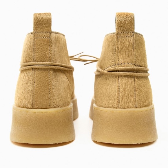 Clarks Zara Pony Leather Shoes - Picture 6 of 9